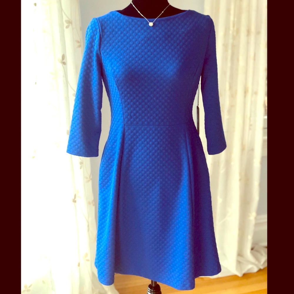 New Wi Tags Vince Camuto A-Line Texture Dress